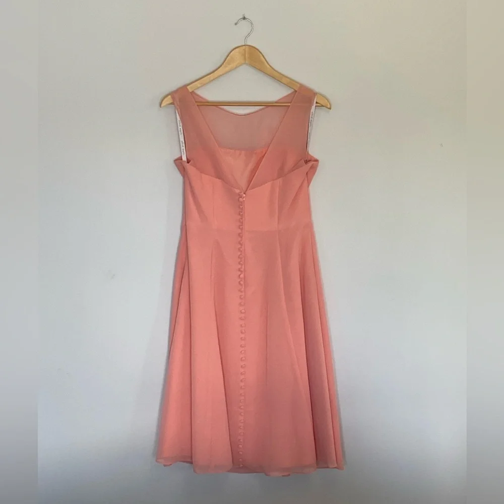Peach Alfred Angelo Dress - Picture 2 of 2
